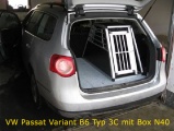 Klec N40  v autě