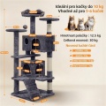 Škrabadlo pro kočky 139 cm
